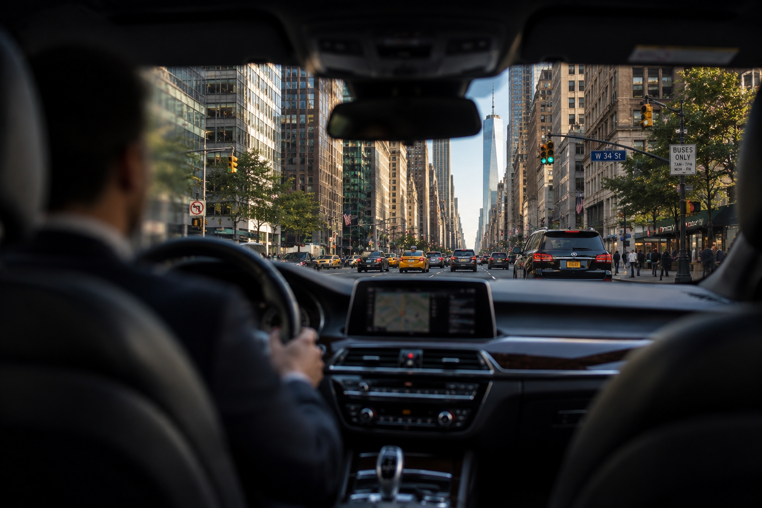 Corporate transportation hero image (placeholder)